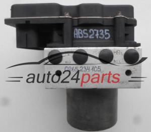 POMPE HYDRAULIQUE ET CALCULATEUR d'ABS AUDI BOSCH 0 265 234 105, 0265234105, 8E0910517A, 0265950357