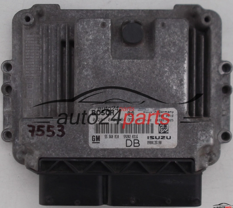 CALCULATEUR MOTEUR OPEL ASTRA 1.7 CDTI Z17DTH BOSCH 0 281 012 694