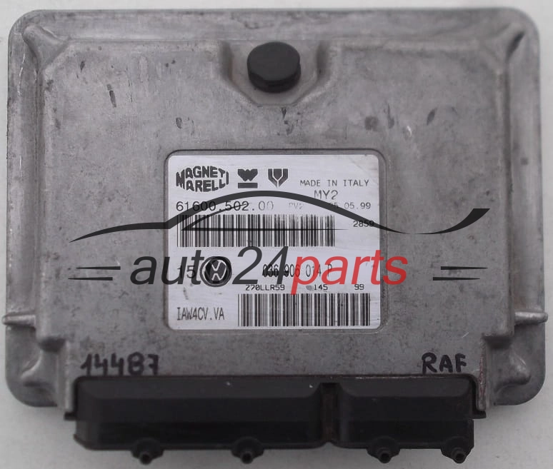 KOMPUTER STEROWNIK SILNIKA VOLKSWAGEN GOLF MAGNETI MARELLI IAW 4CV.VA,  036 906 014 P