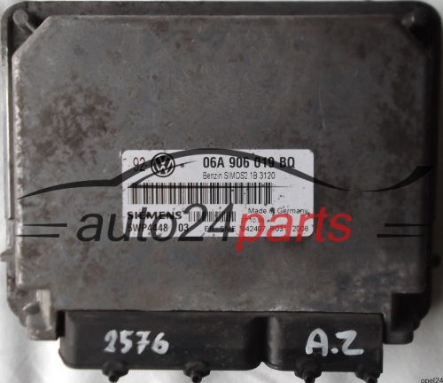 MOTORSTEUERGERÄT ECU STEUERGERÄT VW VOLKSWAGEN GOLF BORA 1.6 06A906019BQ, 06A 906 019 BQ, SIEMENS 5WP4448 03, BENZIN SIMOS2.1B 3120 