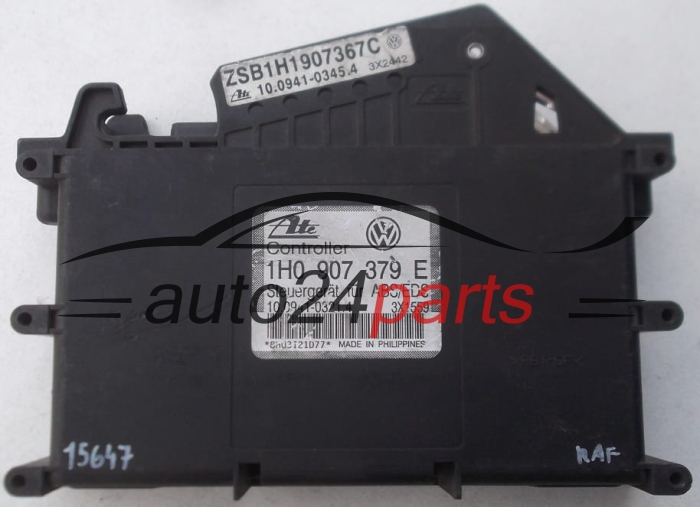 ABS STEROWNIK EDS VW VOLKSWAGEN GOLF JETTA PASSAT, ATE 1H0 907 379 E, 1H0907379E, 10.0941-0345.4, 10094103454, 10.0941-0321.4, 10094103214, 10.0911-0323.4, 10091103234