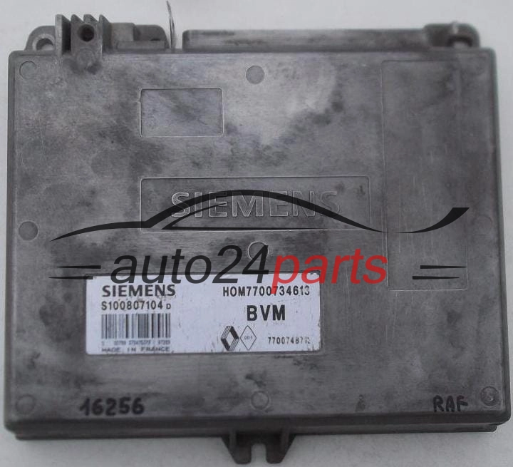 KOMPUTER STEROWNIK SILNIKA RENAULT 25 ESPACE SIEMENS S100807104