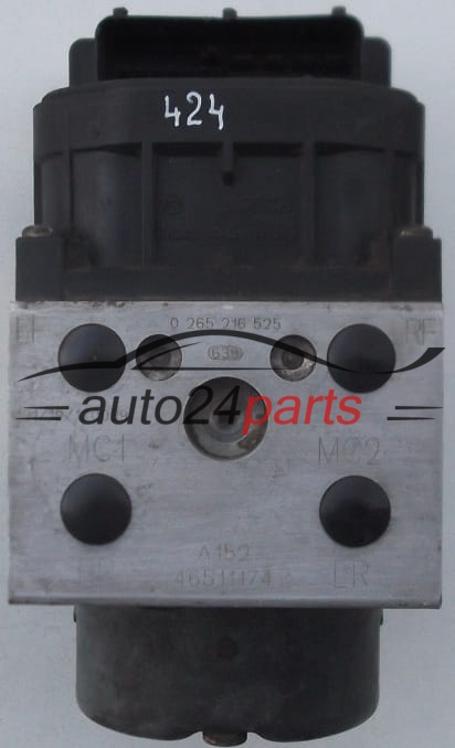 Pompa ABS i sterownik FIAT MULTIPLA 0265216525 46511174 0273004253