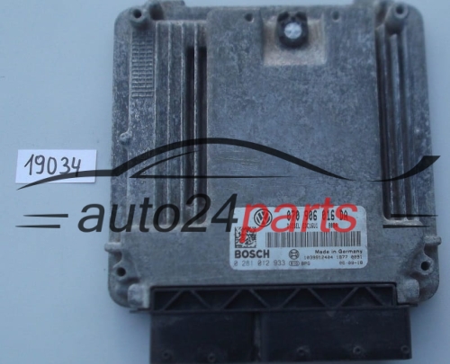 KOMPUTER STEROWNIK SILNIKA VW VOLKSWAGEN TOUAREG 2.5 TDI BOSCH 0 281 012 933, 0281012933, 070 906 016 DA, 070906016DA, EDC16U1 