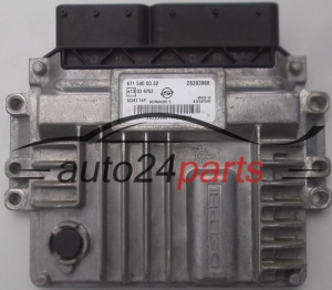 ECU CENTRALITA DE MOTOR SSANGYONG 2.0 XDI DELPHI 28283968, 671 540 00 32, 6715400032, DCM3.7AP 
