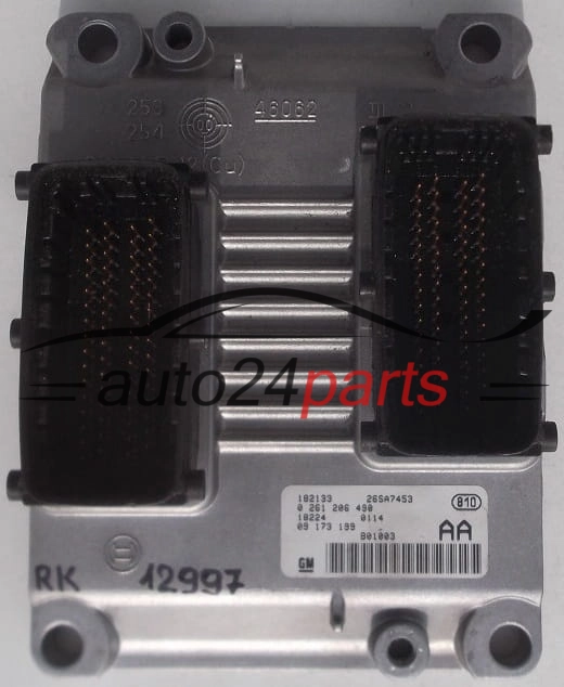 OPEL OMEGA 2.6 Y26SE 9173199 AA, BOSCH 0261206490, 0 261 206 490, 09 173 199 AA, 24434532, 24 434 532, 6237143, 62 37 143