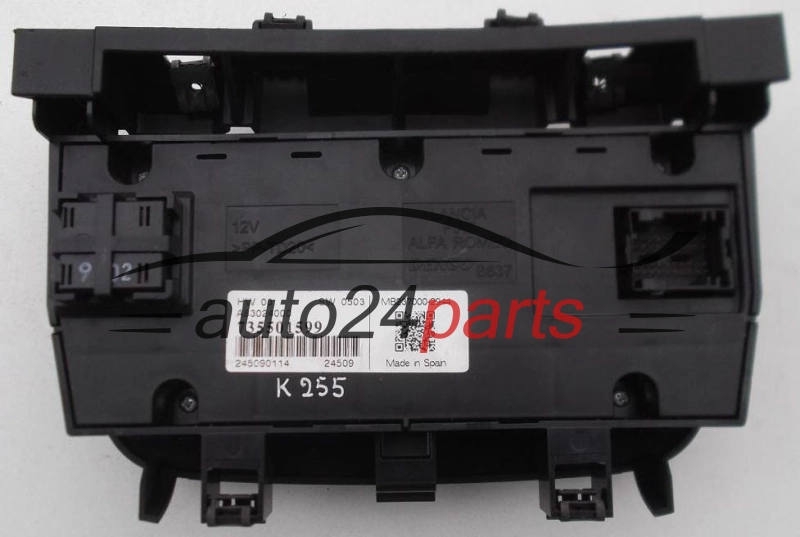 PANEL OGRZEWANIA STEROWNIK NAWIEWU REGULATOR KLIMATRONIK FIAT ALFA ROMEO 735501599 / A83024000 / 245090114
