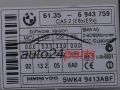 CAS ANTI DEMARRAGE RELAIS 2 E8X/E9X BMW 61356943759, 61.35-6 9 943 759, 61.35 - 6 943 759, SIEMENS VDO 5WK4 9413ABF, 5WK49413ABF