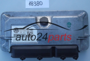 KOMPUTER STEROWNIK SILNIKA VW VOLKSWAGEN POLO 1.4 03C 906 014 FF, 03C906014FF, MY2 7GVE.F, MY27GVEF