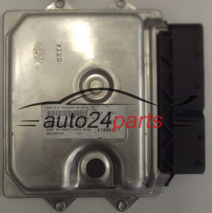 MOTORSTEUERGERÄT ECU STEUERGERÄT  FIAT 500 MAGNETI MARELLI 8GSF.H9, FPT 51896777, BC.0103343.G