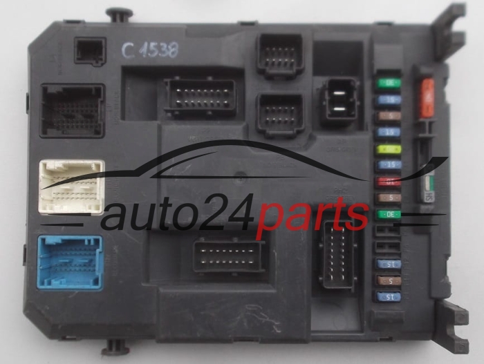 SKRZYNKA ELEKTRYCZNA PRZEKAŻNIKÓW I BEZPIECZNIKÓW MODUŁ NADWOZIA CENTRALKA KOMFORTU BSI CITROEN PEUGEOT VALEO 9664983280