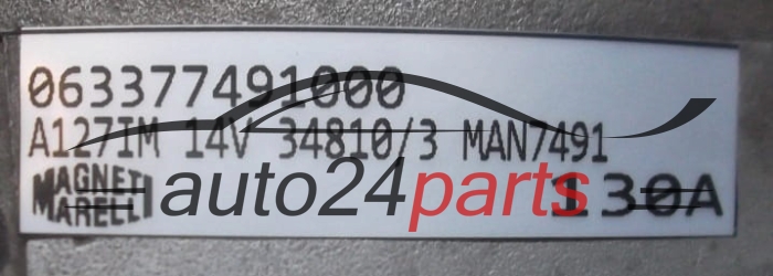 Lichtmaschine 1.9 CDTI OPEL SAAB MAGNETI MARELLI 063377491000