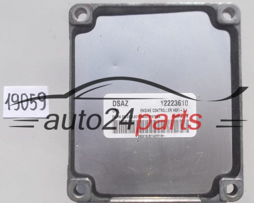 KOMPUTER STEROWNIK SILNIKA OPEL ASTRA CORSA ZAFIRA DELPHI DELCO 12223610 DSAZ, 12223610DSAZ, HSFI-2.1 