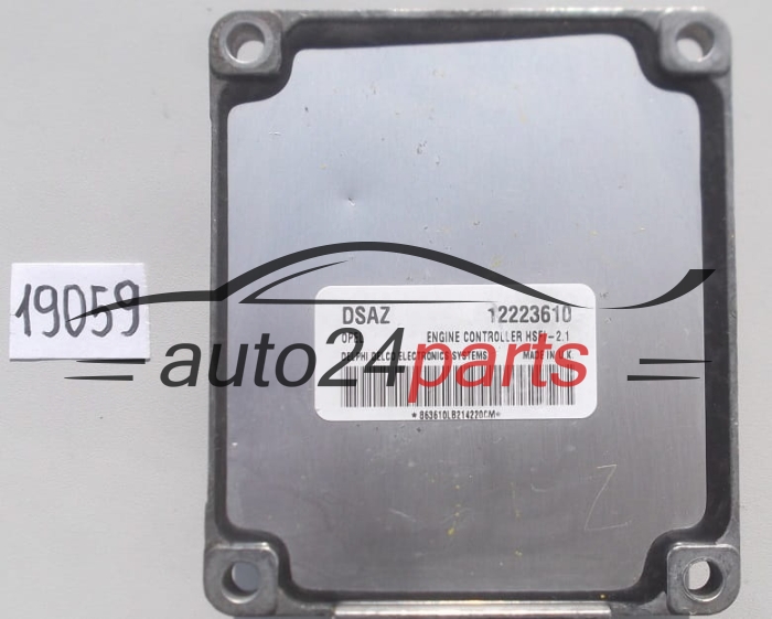KOMPUTER STEROWNIK SILNIKA OPEL ASTRA CORSA ZAFIRA DELPHI DELCO 12223610 DSAZ, 12223610DSAZ, HSFI-2.1 