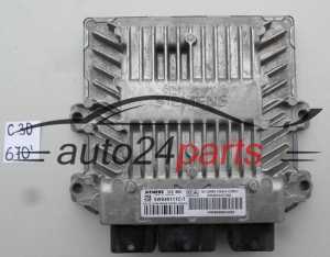 CITROEN C2 1.4 HDI SIEMENS SID 804 5WS40111C-T, 5WS40111CT SW9653447380 HW9648624280