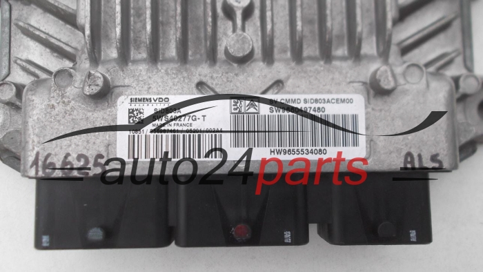 ECU CENTRALITA DE MOTOR CITROEN C4 2.0 HDI SIEMENS 5WS40277G-T