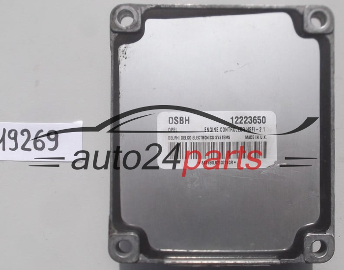 KOMPUTER STEROWNIK SILNIKA OPEL ASTRA CORSA ZAFIRA 1.4 Z14XE 1.6 Z16XE Z16SE DELPHI DELCO 12223650 DSBH