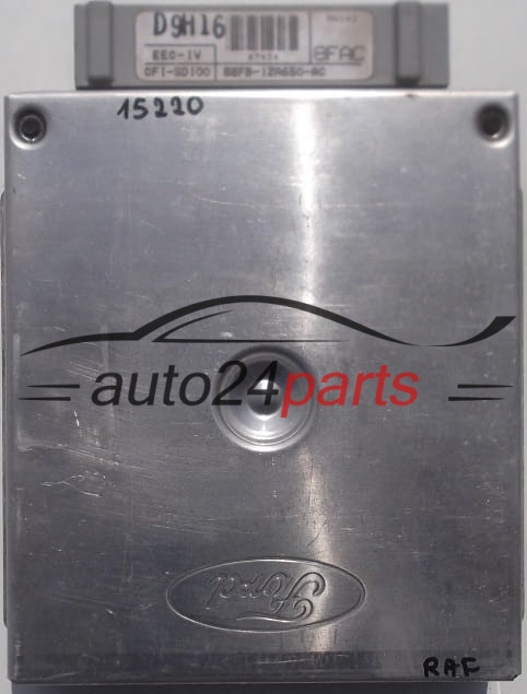 KOMPUTER STEROWNIK SILNIKA FORD FIESTA 1.1, 88FB-12A650-AC, 88FB12A650AC