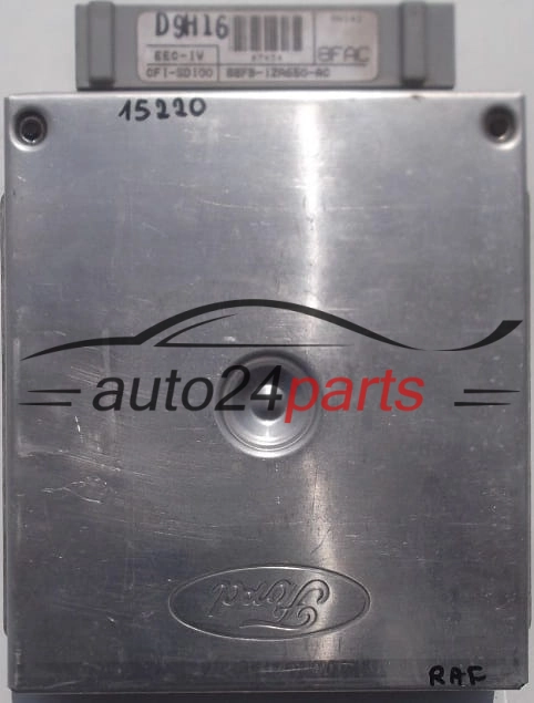KOMPUTER STEROWNIK SILNIKA FORD FIESTA 1.1, 88FB-12A650-AC, 88FB12A650AC
