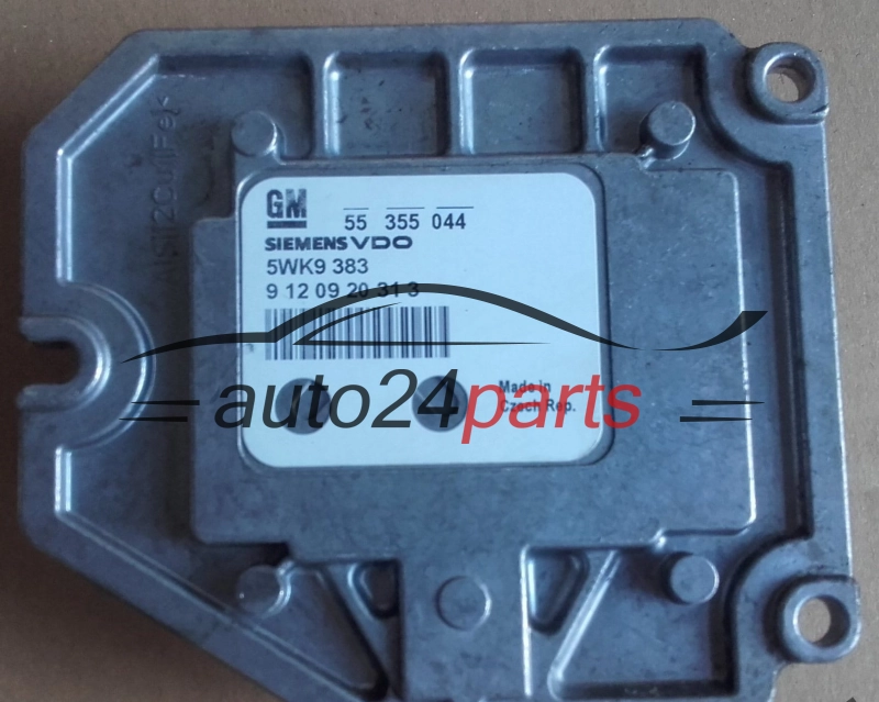 ECU CENTRALITA DE MOTOR  OPEL ZAFIRA SIEMENS VDO 5WK9 383,  GM 55 355 044
