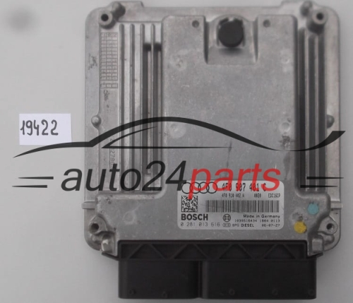 KOMPUTER STEROWNIK SILNIKA AUDI A6 3.0 TDI BOSCH 0 281 013 616, 0281013616, 4F0 910 402 A, 4F0910402A, 4F0907401C, EDC16U34 