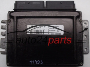 KOMPUTER STEROWNIK SILNIKA RENAULT TWINGO 1.2 SIEMENS SIRIUS 32N S110130102A S110130102 A, 8200044443 8200044437