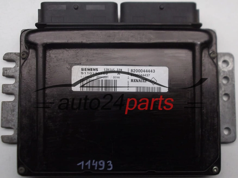 KOMPUTER STEROWNIK SILNIKA RENAULT TWINGO 1.2 SIEMENS SIRIUS 32N S110130102A S110130102 A, 8200044443 8200044437