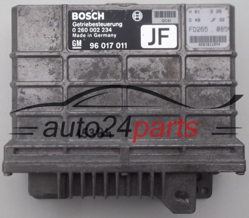GETRIEBESTEUERGERÄT GETRIBESTEUERUNG OPEL OMEGA BOSCH 0 260 002 234, 0260002234, GM 96 017 011 JF, 96017011JF