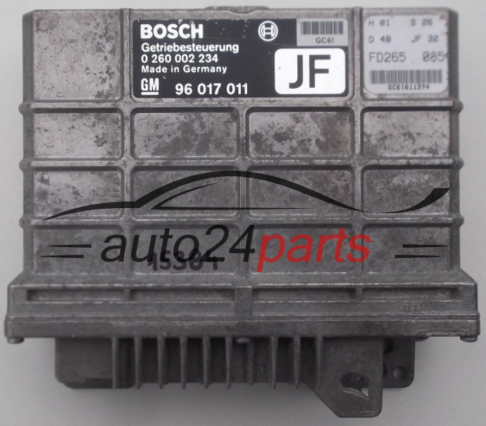 GETRIEBESTEUERGERÄT GETRIBESTEUERUNG OPEL OMEGA BOSCH 0 260 002 234, 0260002234, GM 96 017 011 JF, 96017011JF