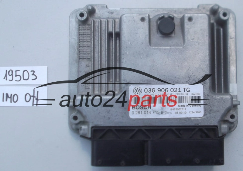 KOMPUTER STEROWNIK SILNIKA SKODA OCTAVIA BOSCH 0 281 014 715, 03G 906 021 TG