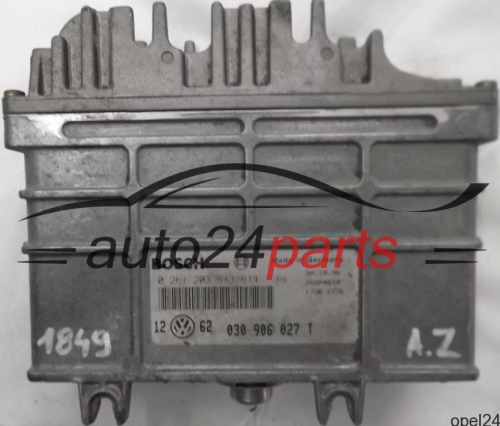 MOTORSTEUERGERÄT ECU STEUERGERÄT VW VOLKSWAGEN GOLF VENTO BOSCH 0 261 203 613/614, 0261203613, 0261203614, 030 906 027 T, 030906027T 