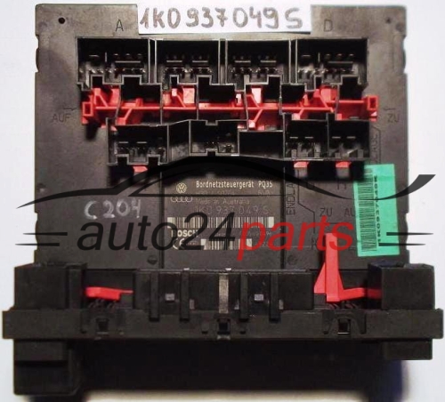CENTRALKA MODUL STEROWNIK KOMFORTU BORDNETZSTEUERGERÄT VOLKSWAGEN AUDI 1K0937049S, 1K0 937 049 S -  C188, C204