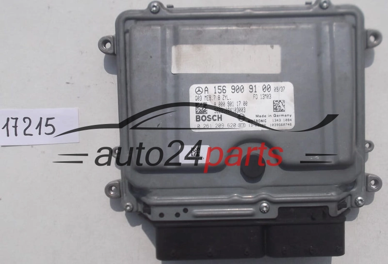 CALCULATEUR MOTEUR MERCEDES BOSCH 0 261 209 620, 0261209620, A 156 900 91 00, A1569009100, A 000 901 17 00, A0009011700