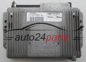 CALCULATEUR MOTEUR RENAULT CLIO 1.4 SIEMENS S115303102 B, S115303102B, HOM 7700110372, 7700112340 