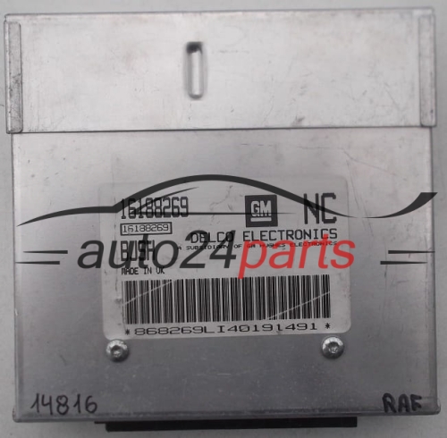 MOTORSTEUERGERÄT ECU STEUERGERAT OPEL CORSA B DELCO 16188269 NC, 16188269NC, BJSH 