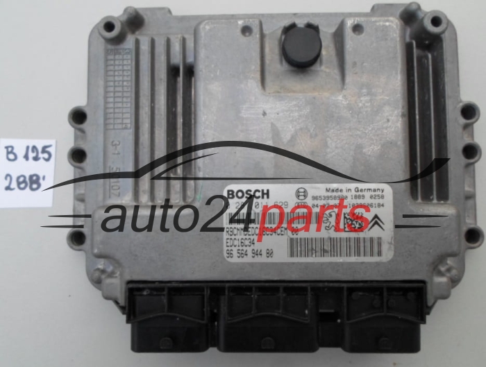 KOMPUTER STEROWNIK SILNIKA CITROEN PEUGEOT 1.6 HDI BOSCH 0 281 011 629