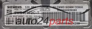 KOMPUTER STEROWNIK SILNIKA CITROEN JUMPER 3.0 HDI SIEMENS 5WS40172C-T