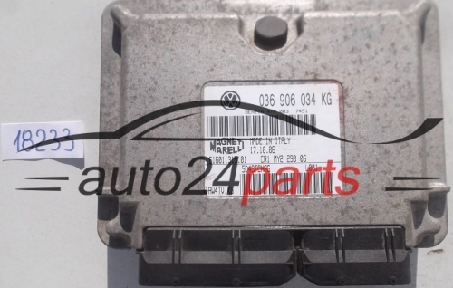 KOMPUTER STEROWNIK SILNIKA VW VOLKSWAGEN POLO 1.4 MAGNETI MARELLI IAW4TV.KG, IAW4TVKG, 036 906 034 KG, 036906034KG