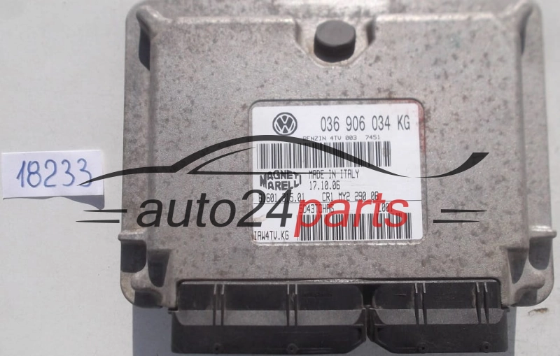 KOMPUTER STEROWNIK SILNIKA VW VOLKSWAGEN POLO 1.4 MAGNETI MARELLI IAW4TV.KG, IAW4TVKG, 036 906 034 KG, 036906034KG