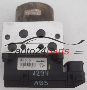 POMPE HYDRAULIQUE ET CALCULATEUR d'ABS MAZDA PREMACY NISSHINBO A1.0440-0132, A104400132, CB77 43 7AZ, CB77437AZ, 3658 MT