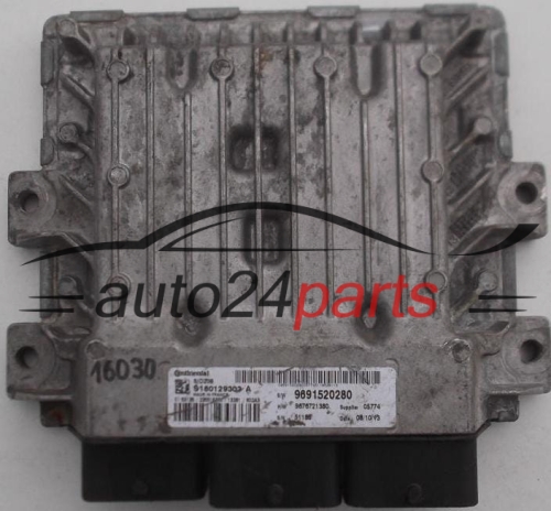 MOTORSTEUERGERÄT ECU STEUERGERAT CITROEN PEUGEOT S180129303 A