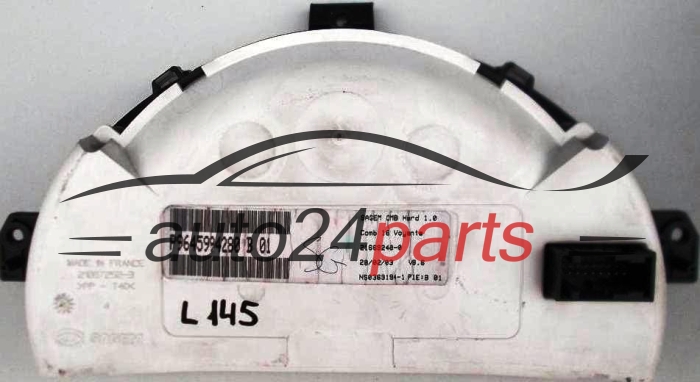 ZESPÓŁ WSKAŹNIKÓW ZEGARY PRĘDKOŚCIOMIERZ LICZNIK CITROEN C3 1.4 HDI 216692400, NS03631941, P9645994280 