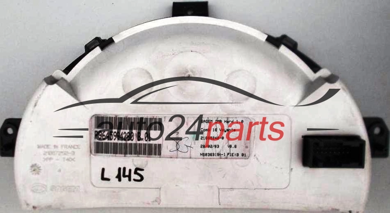 ZESPÓŁ WSKAŹNIKÓW ZEGARY PRĘDKOŚCIOMIERZ LICZNIK CITROEN C3 1.4 HDI 216692400, NS03631941, P9645994280 