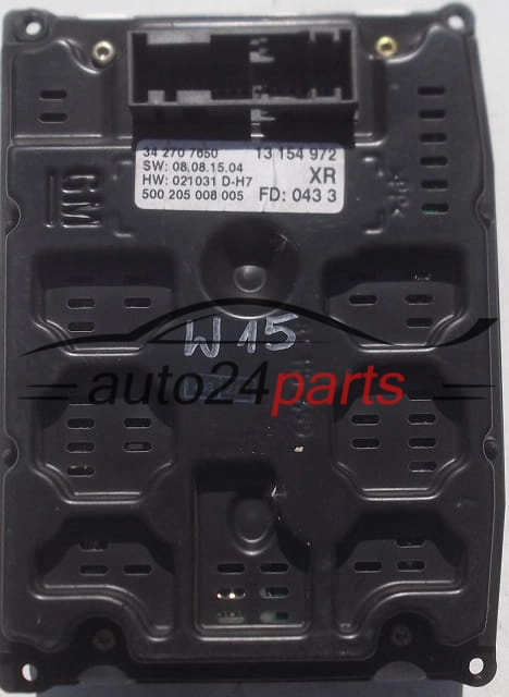 WYŚWIETLACZ RADIA CIEKŁOKRYSTALICZNY OPEL VECTRA C SIGNUM GM 13 154 972 XR
