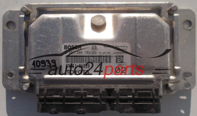 CALCULATEUR MOTEUR TOYOTA BOSCH 0 261 208 702,  89661-0H020