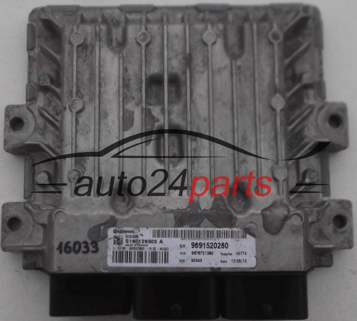 KOMPUTER STEROWNIK SILNIKA CITROEN PEUGEOT S180129303 A