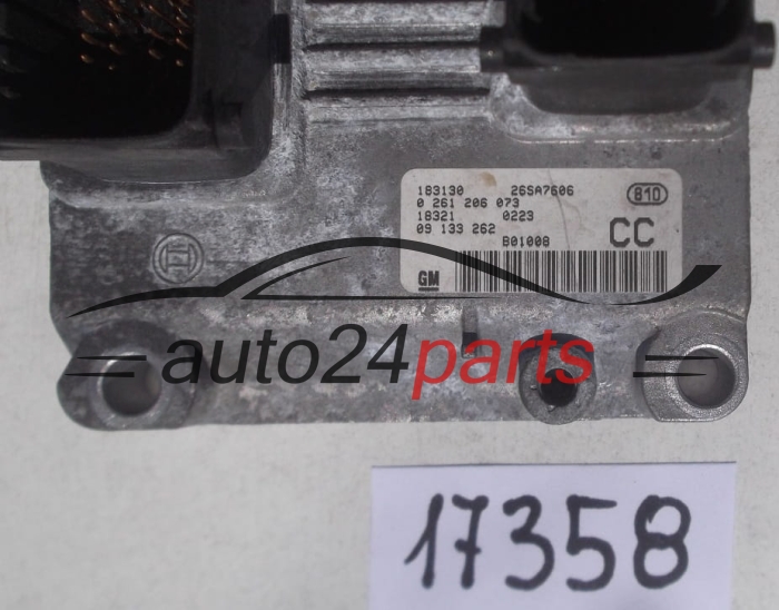 KOMPUTER STEROWNIK SILNIKA OPEL ASTRA G 1.2 Z12XE BOSCH 0261206073