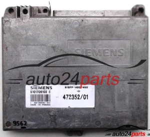 CALCULATEUR MOTEUR VOLVO 460, 480, SIEMENS S101706102 E, S101706102E, 472352/01, 47235201 
