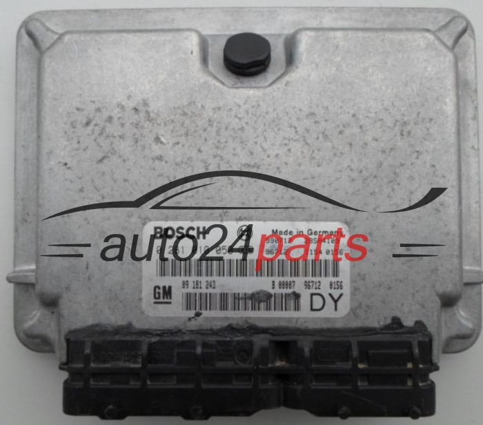 CALCULATEUR MOTEUR OPEL 2.0 DTH  BOSCH 0 281 010 050, GM 09 181 243 DY