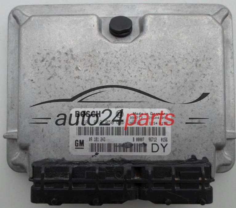 CALCULATEUR MOTEUR OPEL 2.0 DTH  BOSCH 0 281 010 050, GM 09 181 243 DY